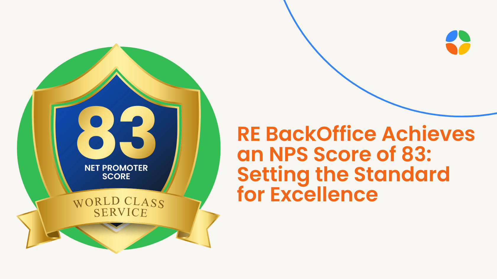 RE BackOffice Achieves an NPS Score of 83: Setting the Standard for Excellence 